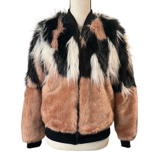 Say What? Jackets & Blazers - Say What? Women’s Faux Fur Jacket Size S